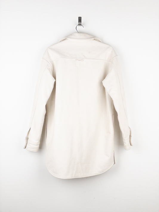 Maison Margiela x H&M SS12 Padded Leather Overshirt Jacket