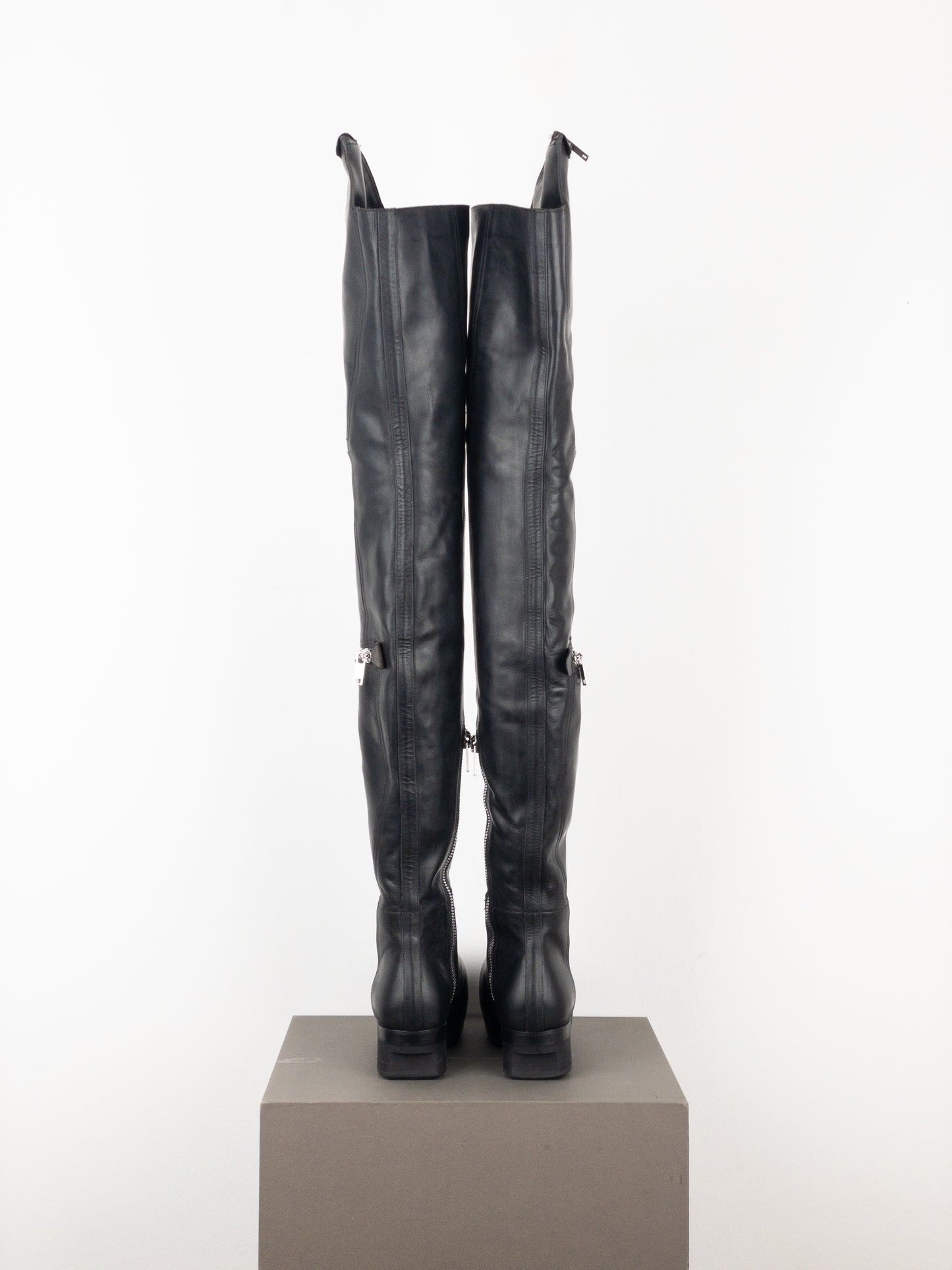 Rick Owens SS21 'Phlegethon' Bauhaus Ballast Wader Boots