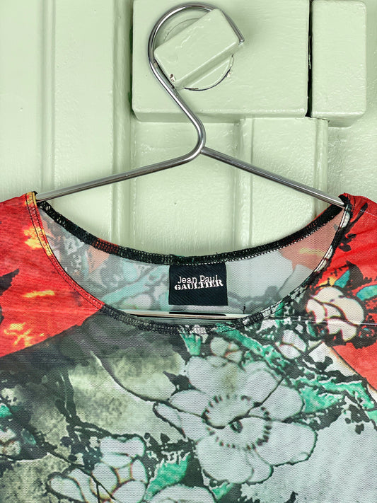 Jean Paul Gaultier Venus De Milo Mesh Longsleeve – photo 4