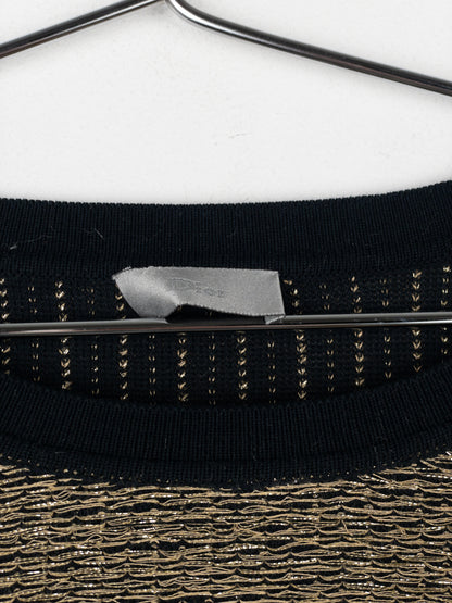 Dior Homme by Kris van Assche SS09 Metallic Gold-Colored Sweater
