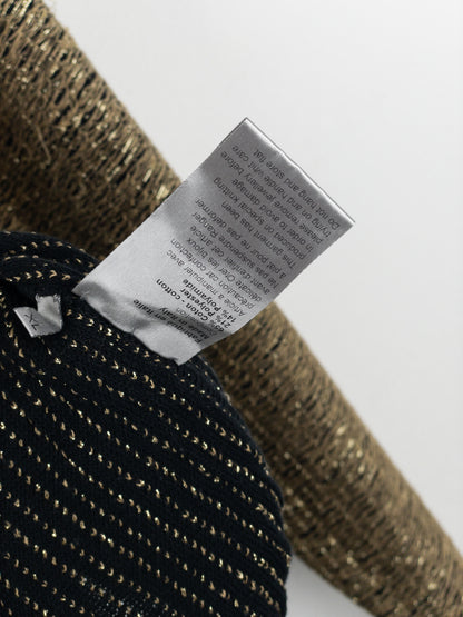 Dior Homme by Kris van Assche SS09 Metallic Gold-Colored Sweater