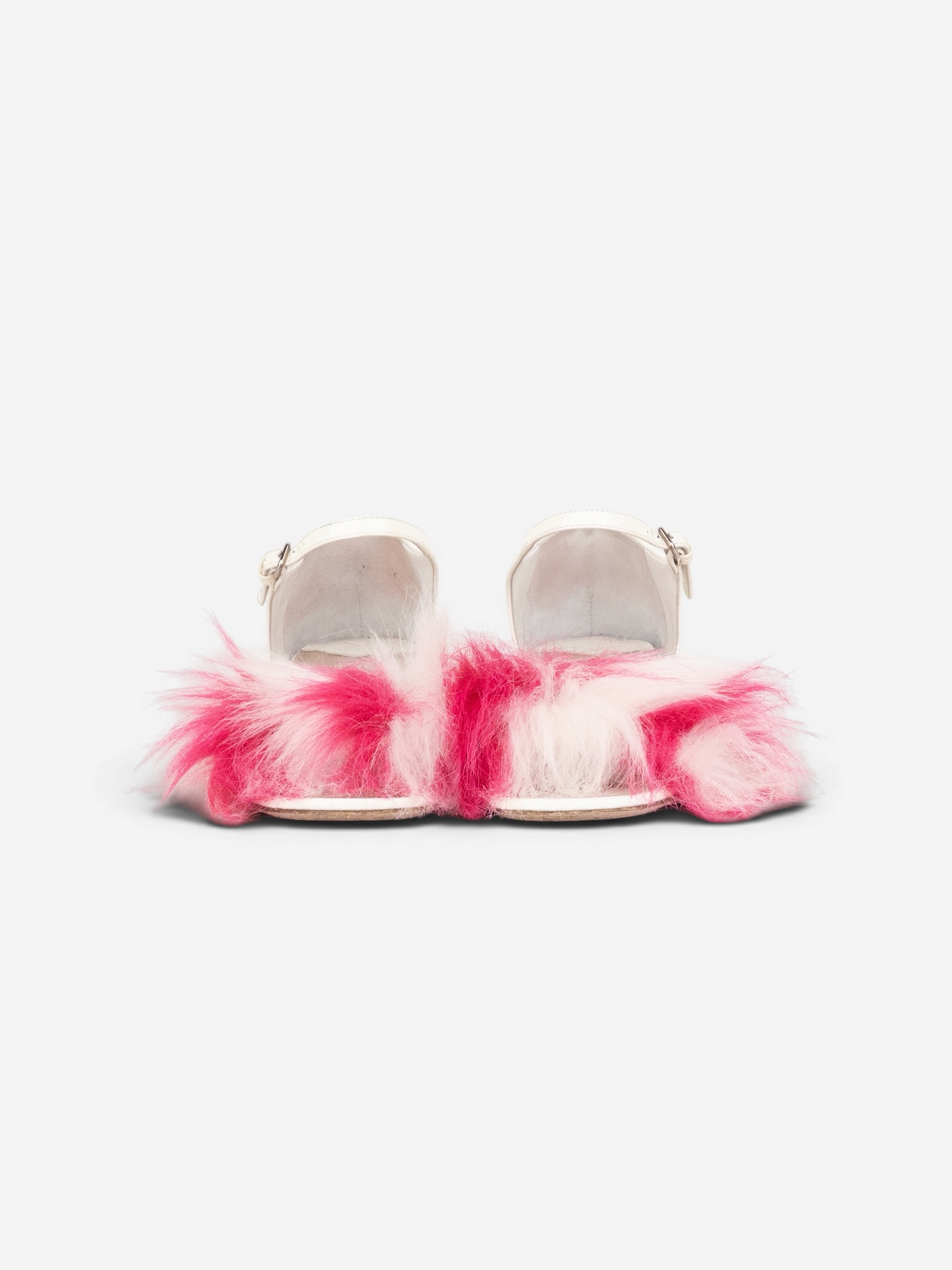 Miu Miu AW17 Open Toe Faux-Fur Sandal Heels – photo 5