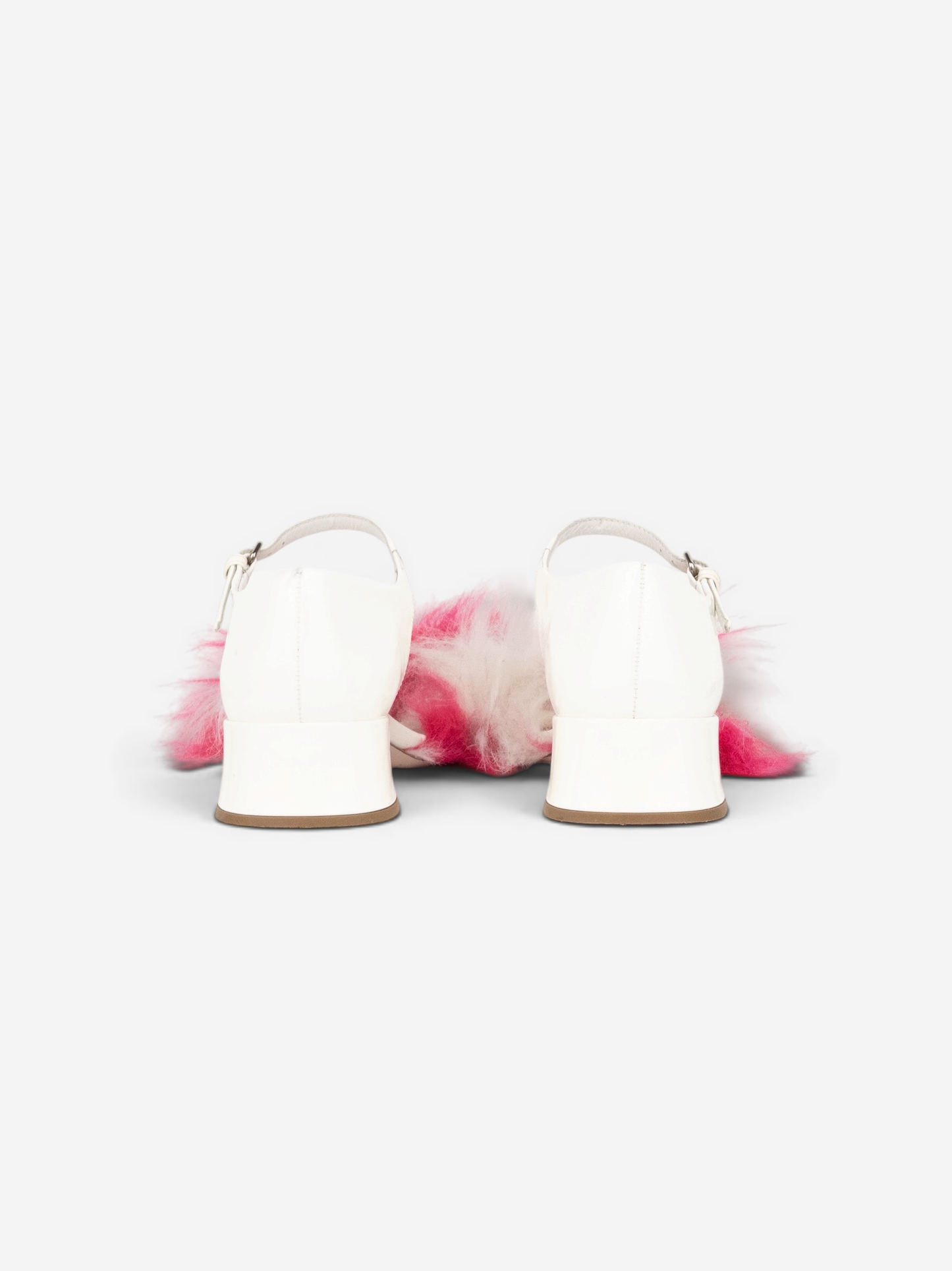 Miu Miu AW17 Open Toe Faux-Fur Sandal Heels – photo 6