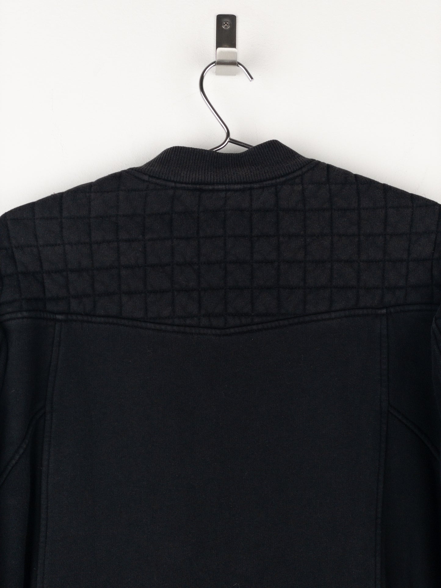 Balmain by Olivier Rousteing SS14 Belted Sweatshirt Biker Jacket