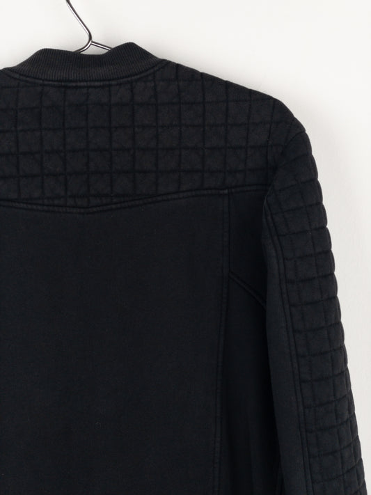 Balmain by Olivier Rousteing SS14 Belted Sweatshirt Biker Jacket – photo 10