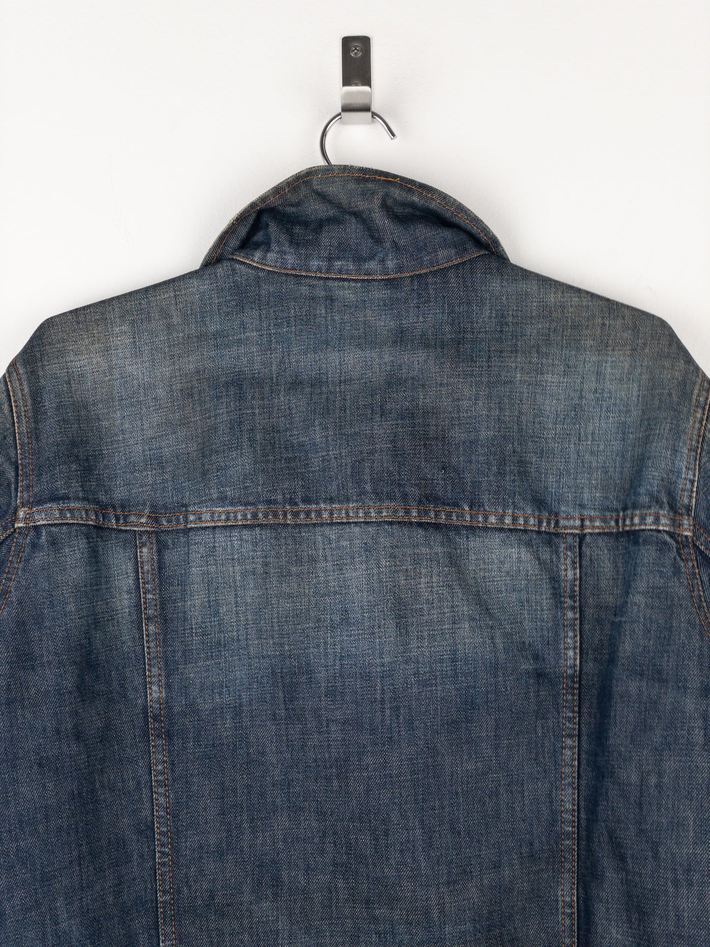 Prada AW05 Lined Denim Trucker Jacket