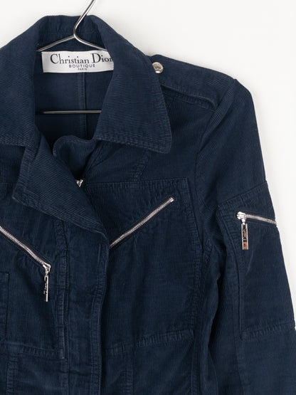 Dior by Galliano AW04 Hardcore Star Zipper M-65 Field Jacket