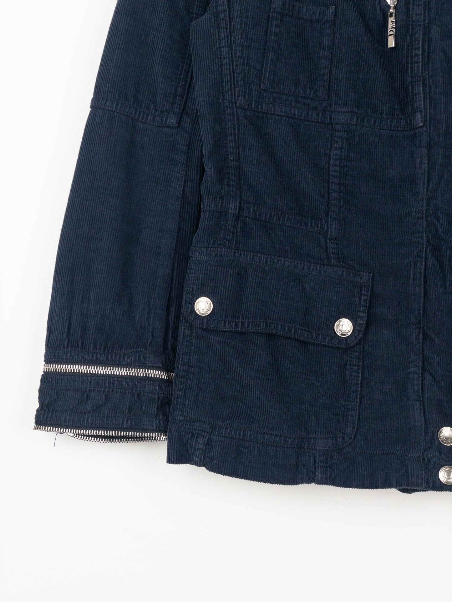 Dior by Galliano AW04 Hardcore Star Zipper M-65 Field Jacket