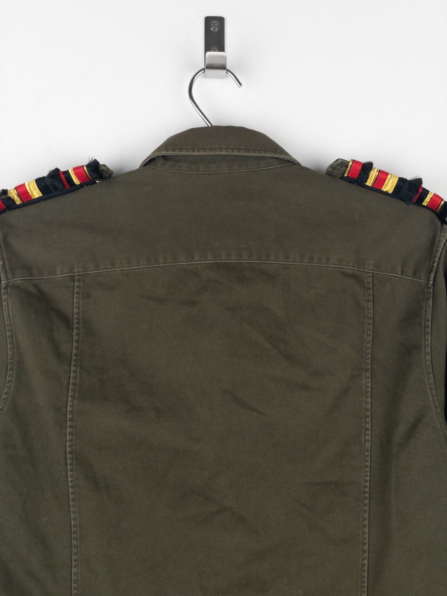Balmain x H&M AW15 Military Epaulettes Button-Up Shirt