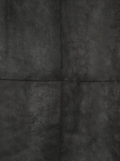 Rick Owens AW17 Leather Shearling Duffle Coat