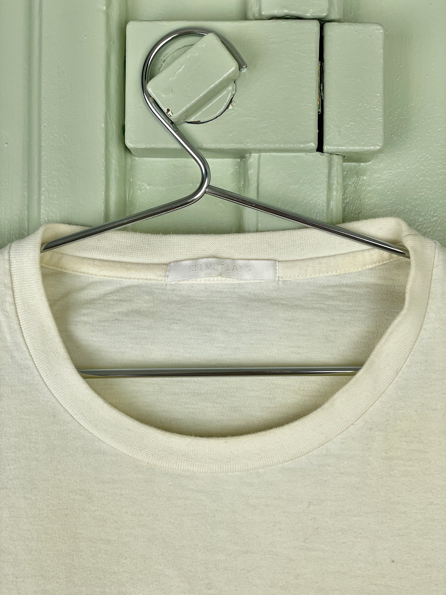 Helmut Lang SS03 Resin/Tape Stripe T-Shirt