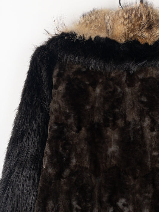 Yves Saint Laurent Rive Gauche by Tom Ford 2000s Fur Leather Bomber Jacket – photo 15