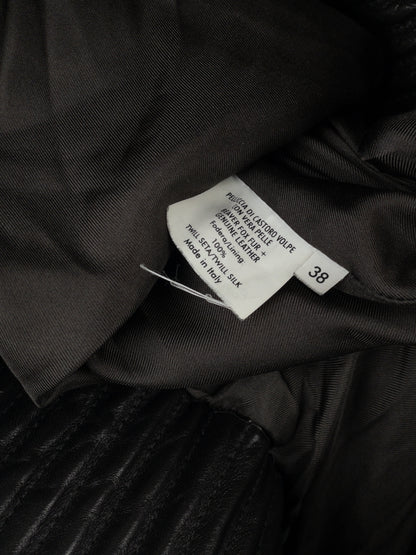 Yves Saint Laurent Rive Gauche by Tom Ford 2000s Fur Leather Bomber Jacket