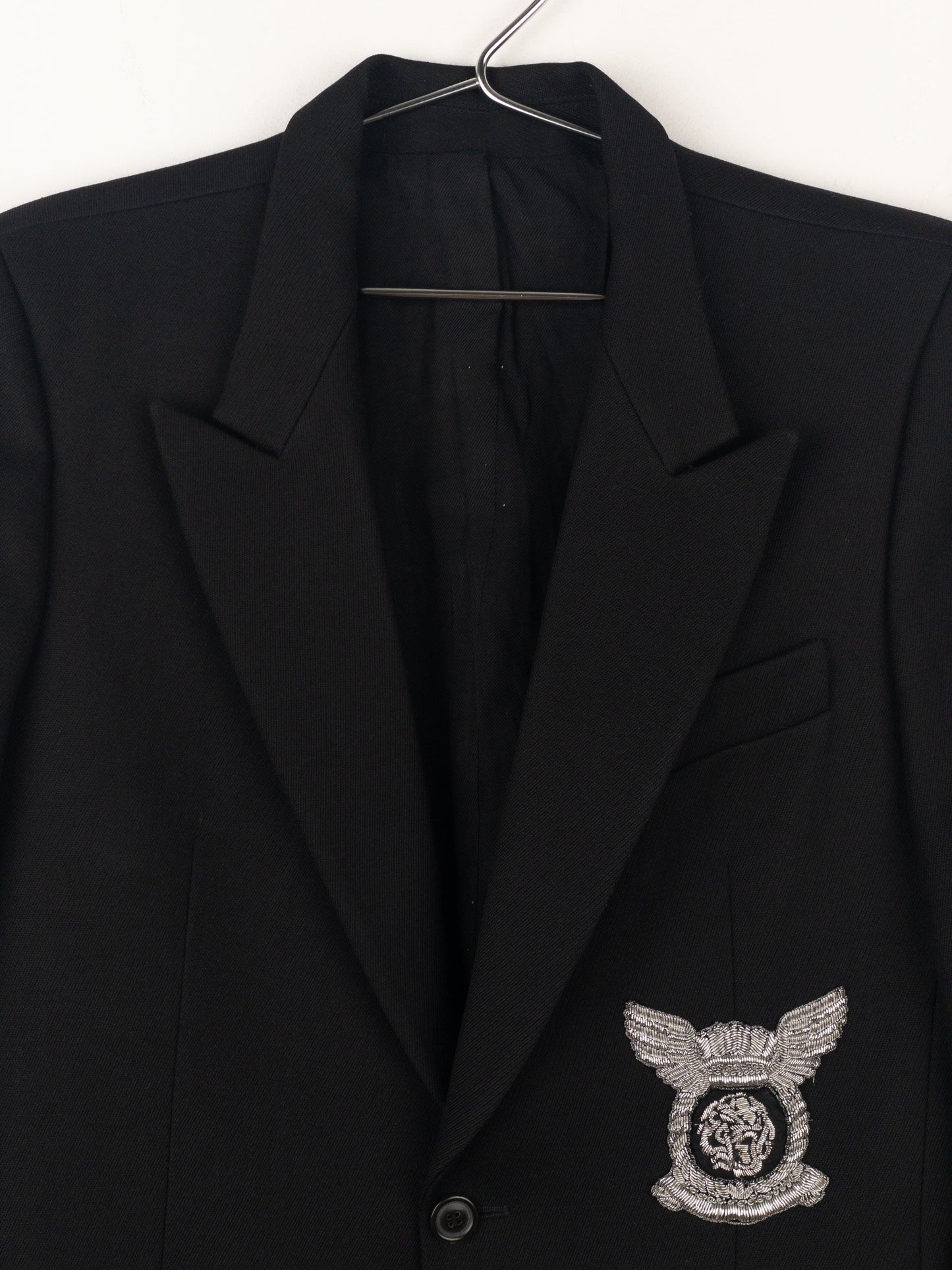 Balmain by Decarnin SS11 Military Crest Badge Blazer