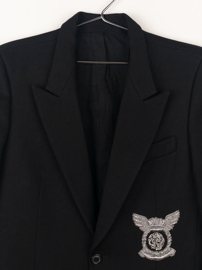 Balmain by Decarnin SS11 Military Crest Badge Blazer