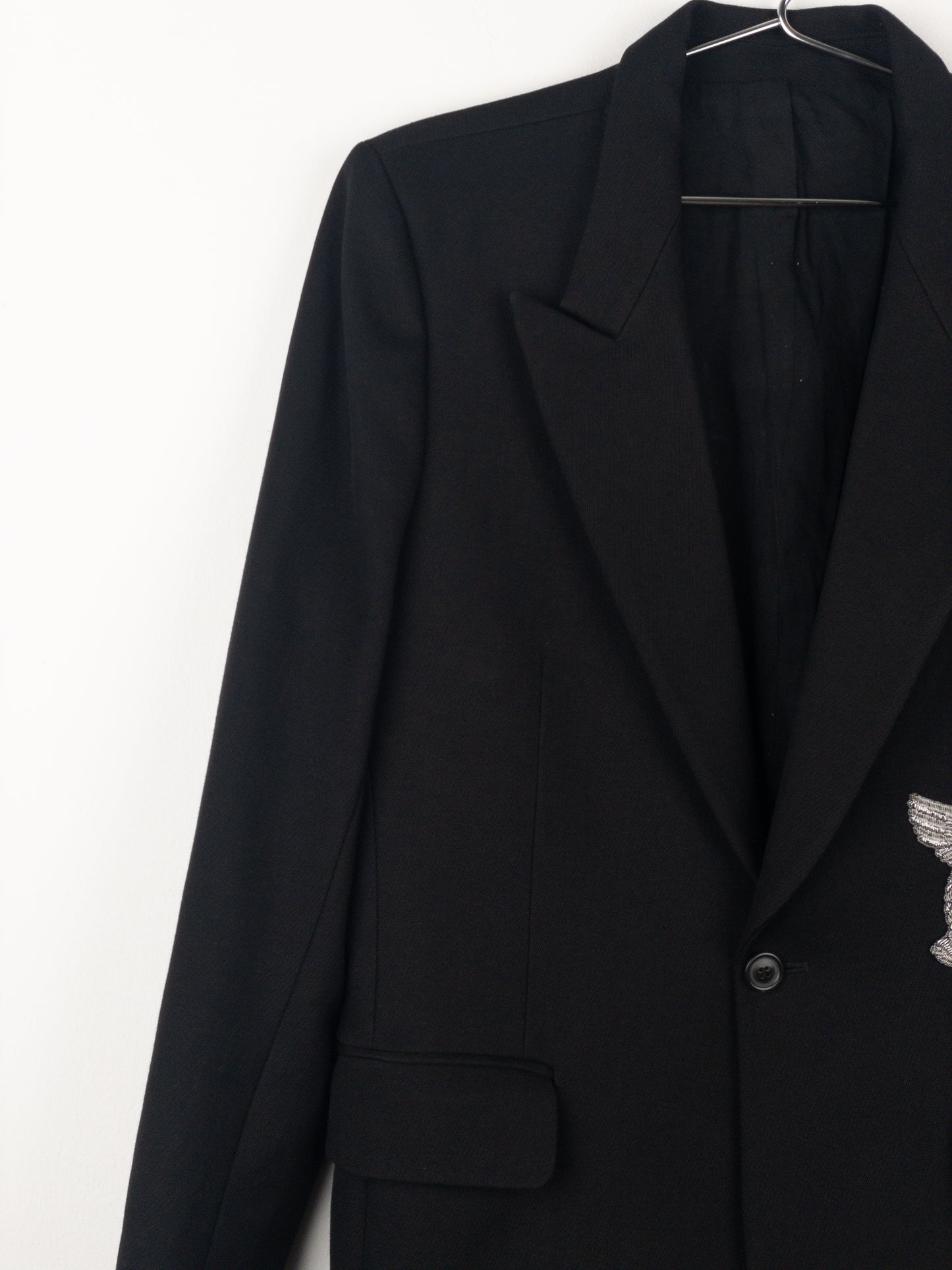 Balmain by Decarnin SS11 Military Crest Badge Blazer