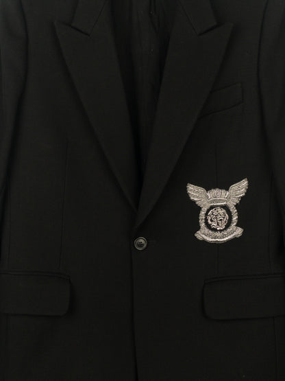 Balmain by Decarnin SS11 Military Crest Badge Blazer
