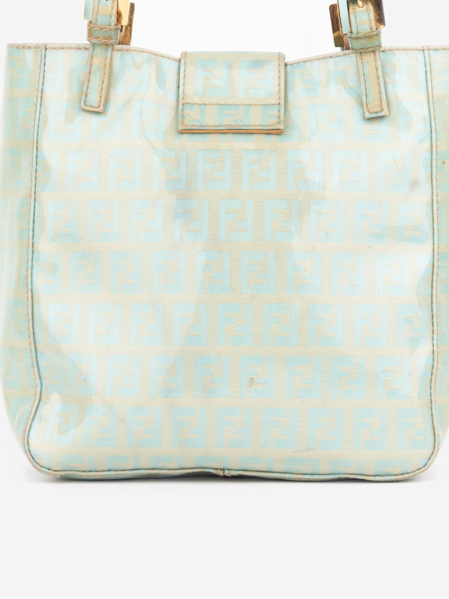 Fendi 2000s Patent Zucchino Monogram Bucket Handbag – photo 6
