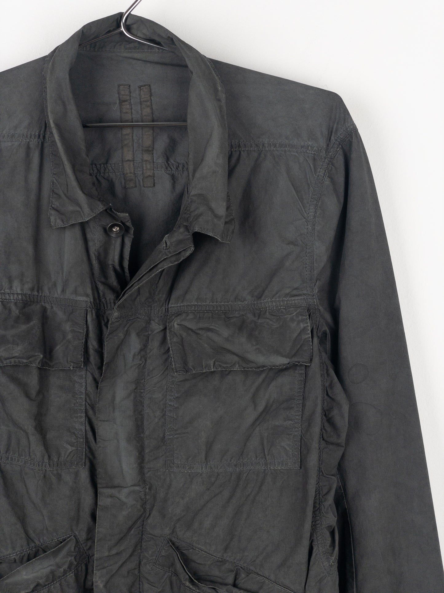 Rick Owens DRKSHDW SS09 ‘Strutter’ Dirt Wash Object Dyed Trucker Jacket