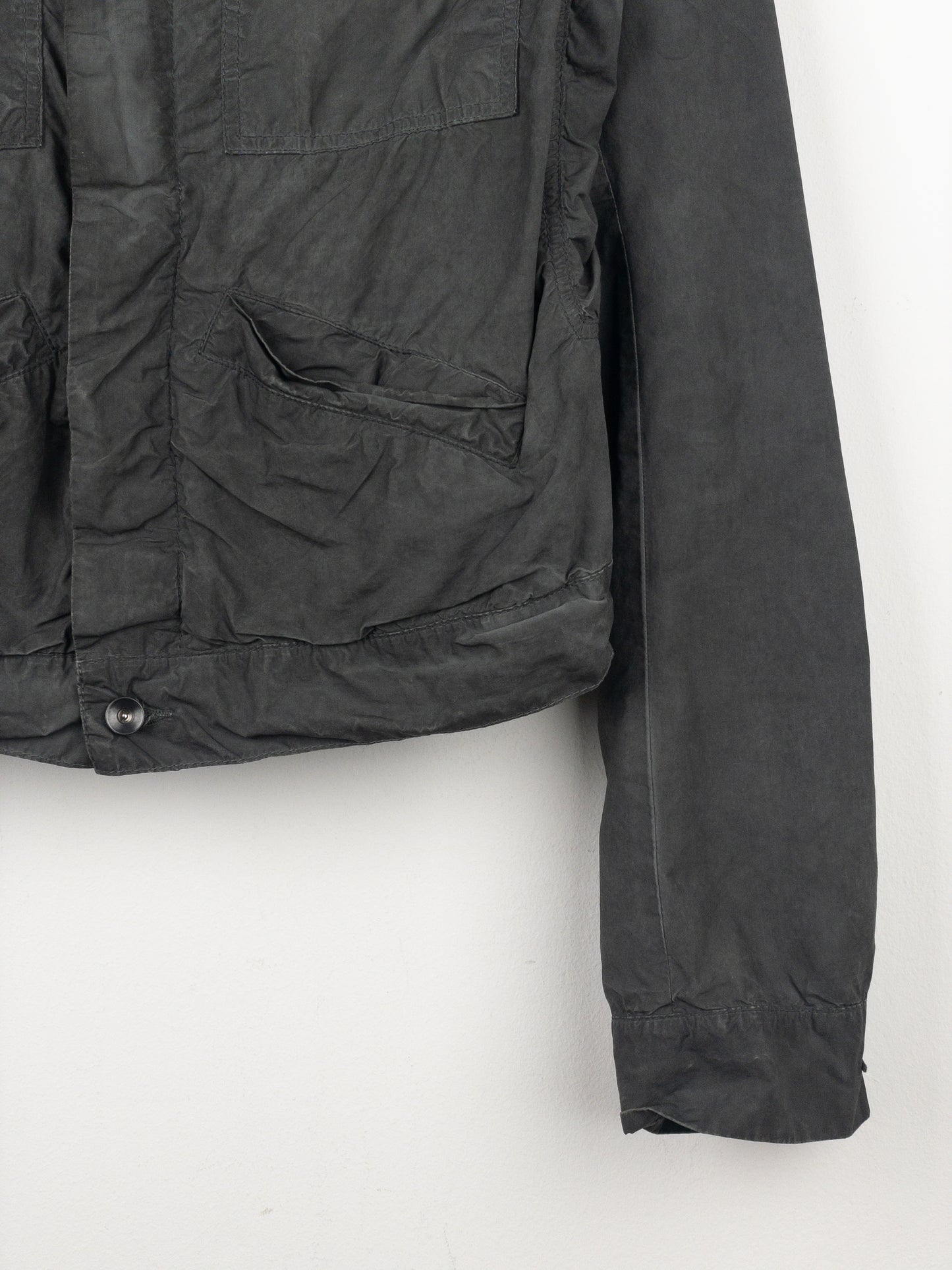 Rick Owens DRKSHDW SS09 ‘Strutter’ Dirt Wash Object Dyed Trucker Jacket