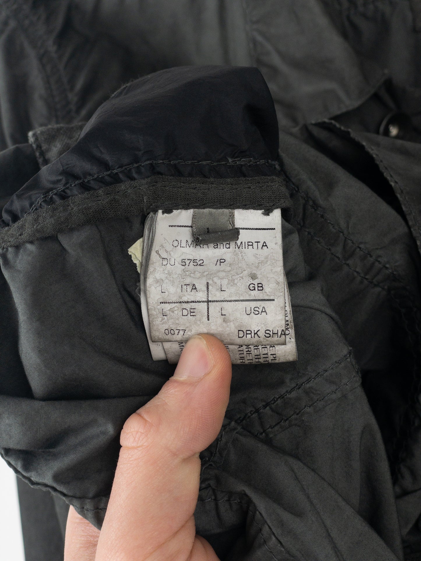 Rick Owens DRKSHDW SS09 ‘Strutter’ Dirt Wash Object Dyed Trucker Jacket