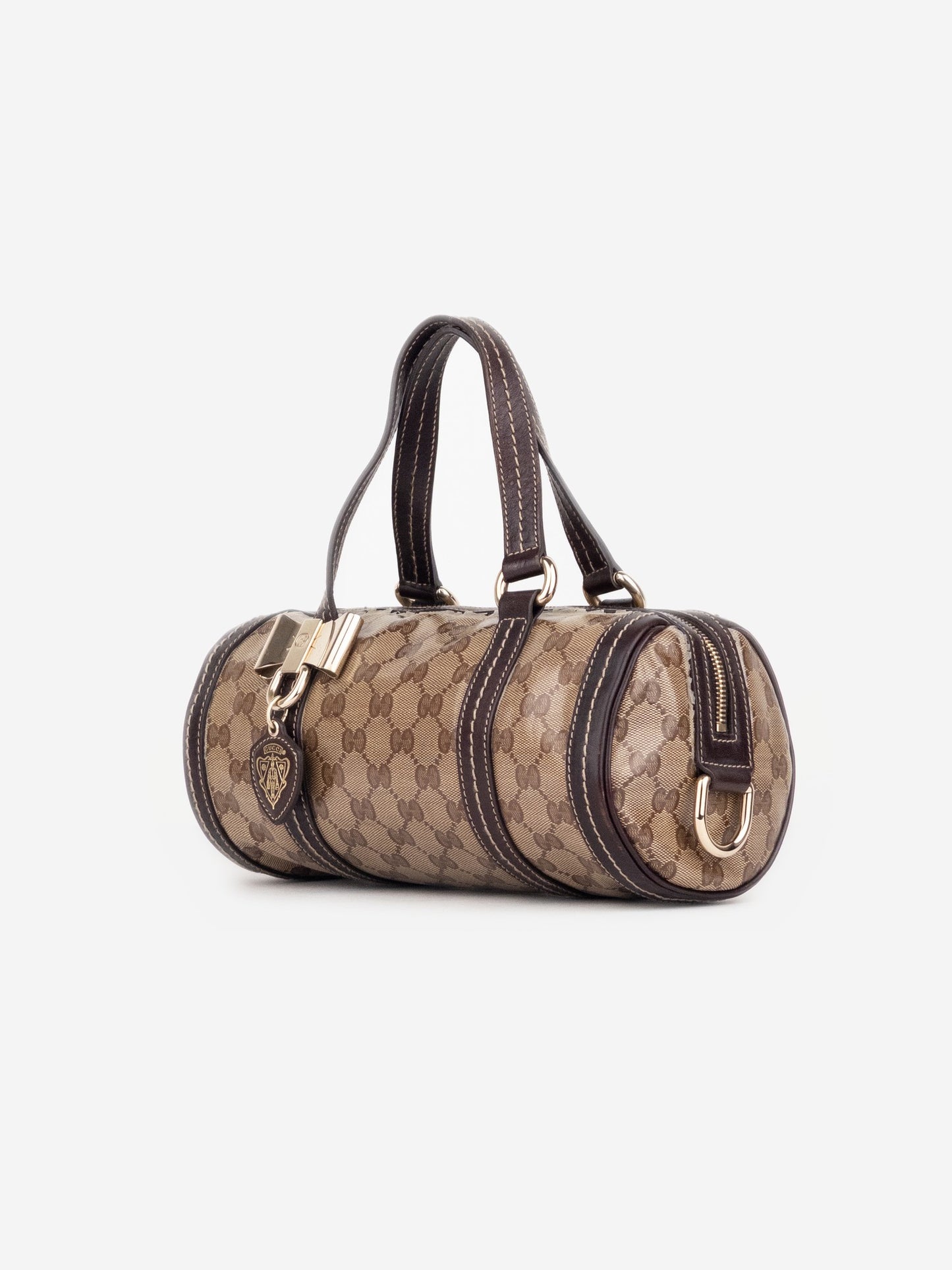 Gucci by Frida Giannini 2010s Mini Boston 'Duchessa' Crystal Monogram Handbag – photo 2