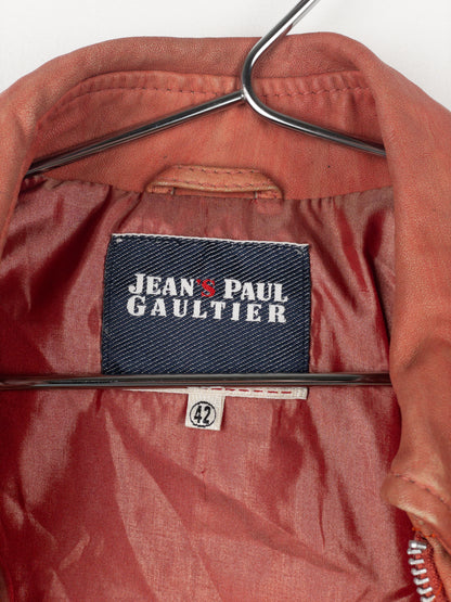 Jean Paul Gaultier 1990s Bondage-Strap Leather Jacket