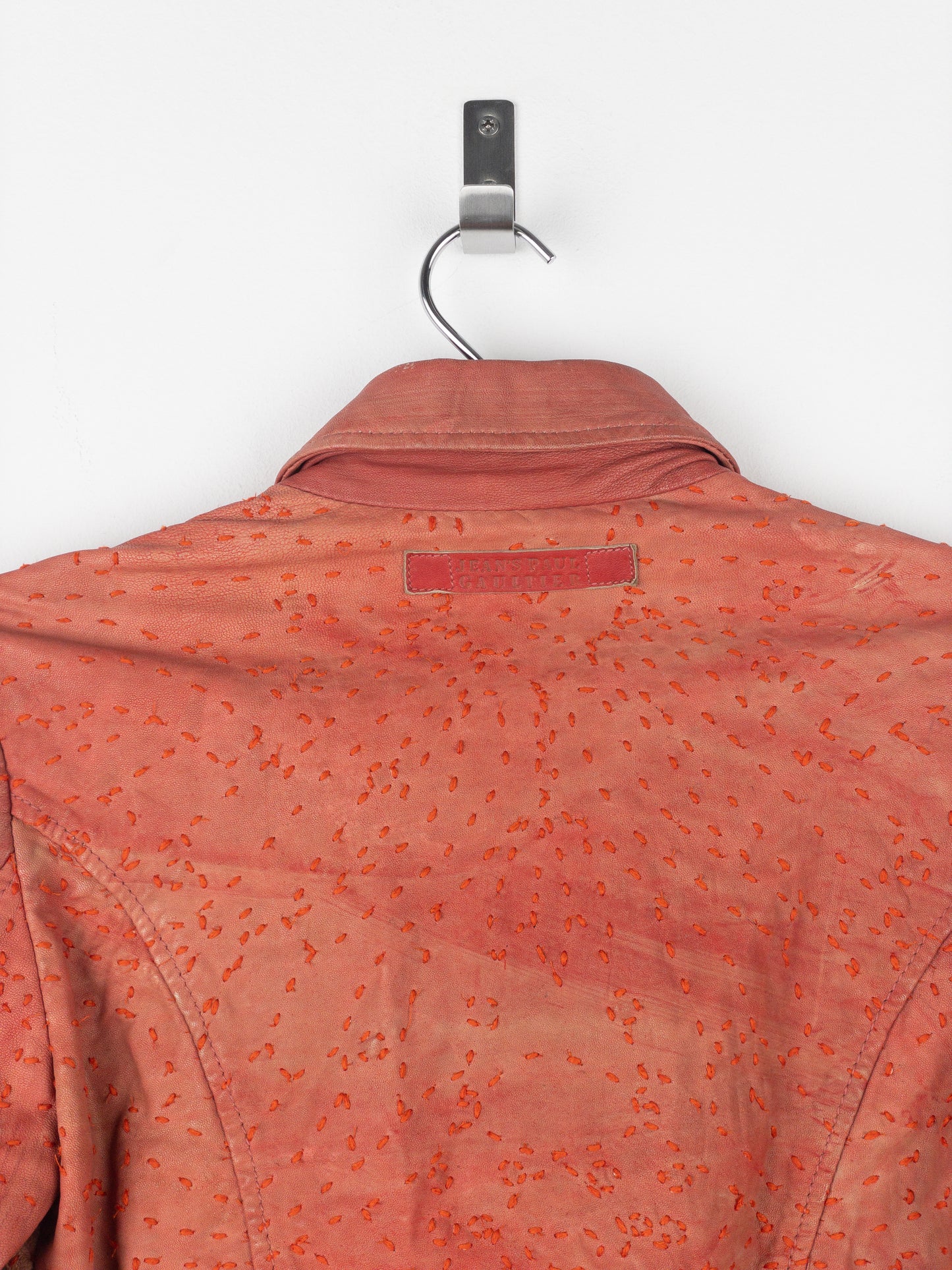 Jean Paul Gaultier 1990s Bondage-Strap Leather Jacket