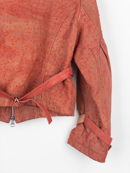 Jean Paul Gaultier 1990s Bondage-Strap Leather Jacket