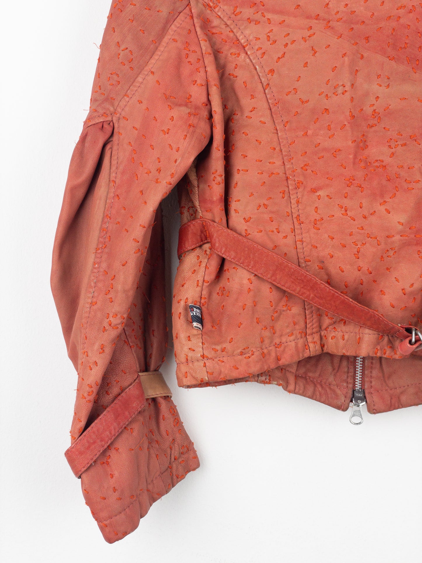 Jean Paul Gaultier 1990s Bondage-Strap Leather Jacket