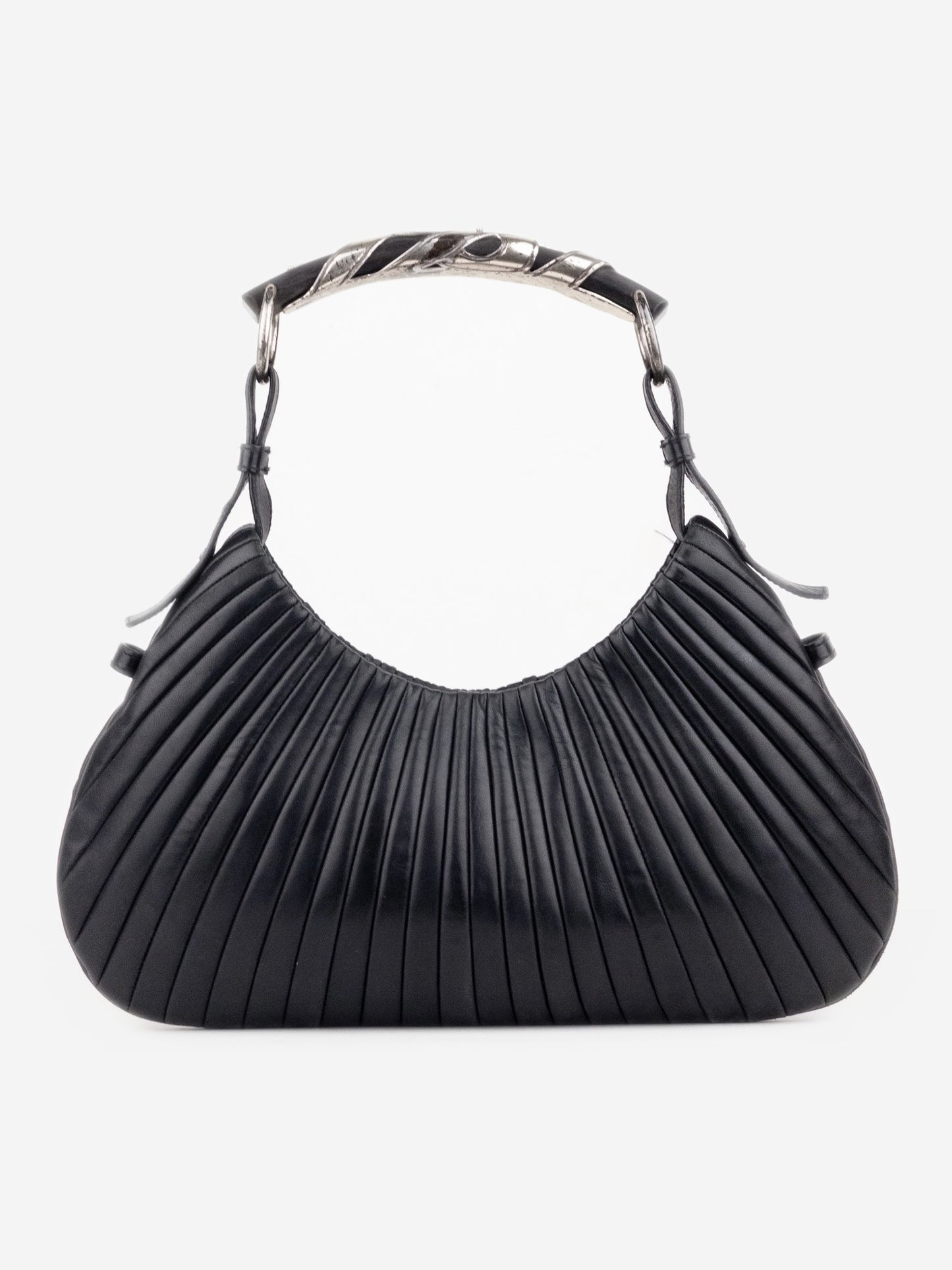 YSL Rive Gauche by Tom Ford AW01 Pleated Mombasa Hobo Shoulder Bag – photo 3