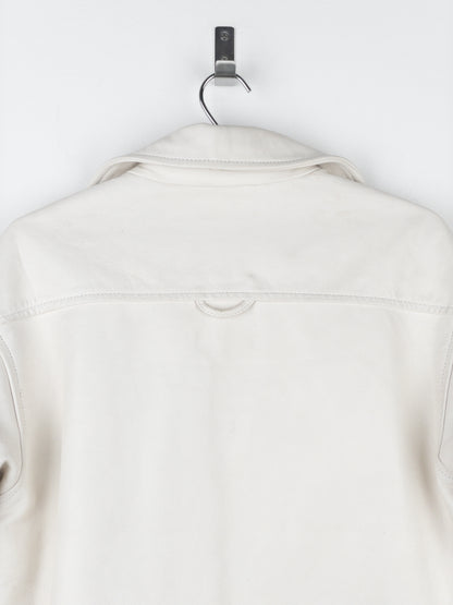 Maison Margiela x H&M SS12 Padded Leather Overshirt Jacket