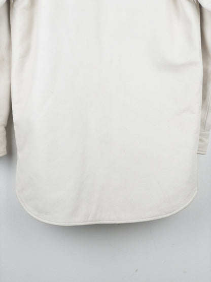 Maison Margiela x H&M SS12 Padded Leather Overshirt Jacket