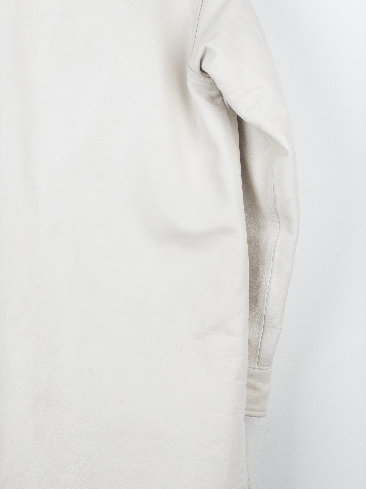 Maison Margiela x H&M SS12 Padded Leather Overshirt Jacket