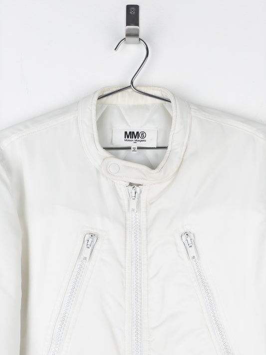 Maison Margiela MM6 AW19 5-Zip Puffer Biker Jacket – photo 3