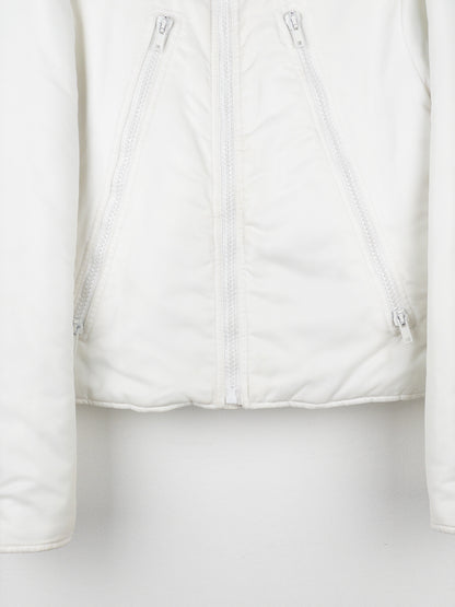 Maison Margiela MM6 AW19 5-Zip Puffer Biker Jacket