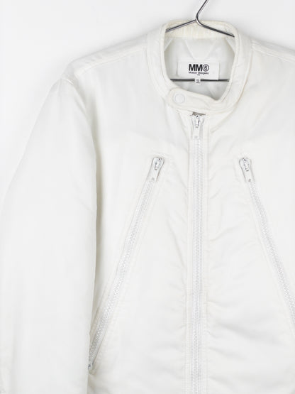 Maison Margiela MM6 AW19 5-Zip Puffer Biker Jacket