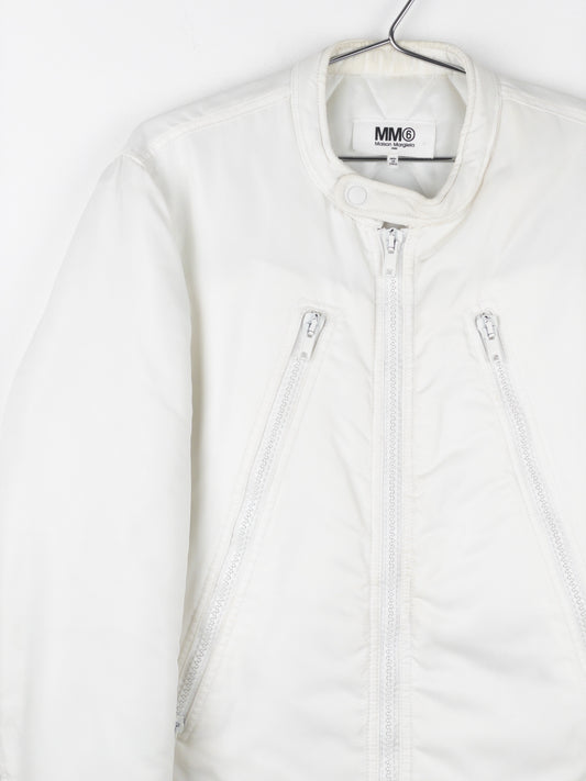 Maison Margiela MM6 AW19 5-Zip Puffer Biker Jacket – photo 5