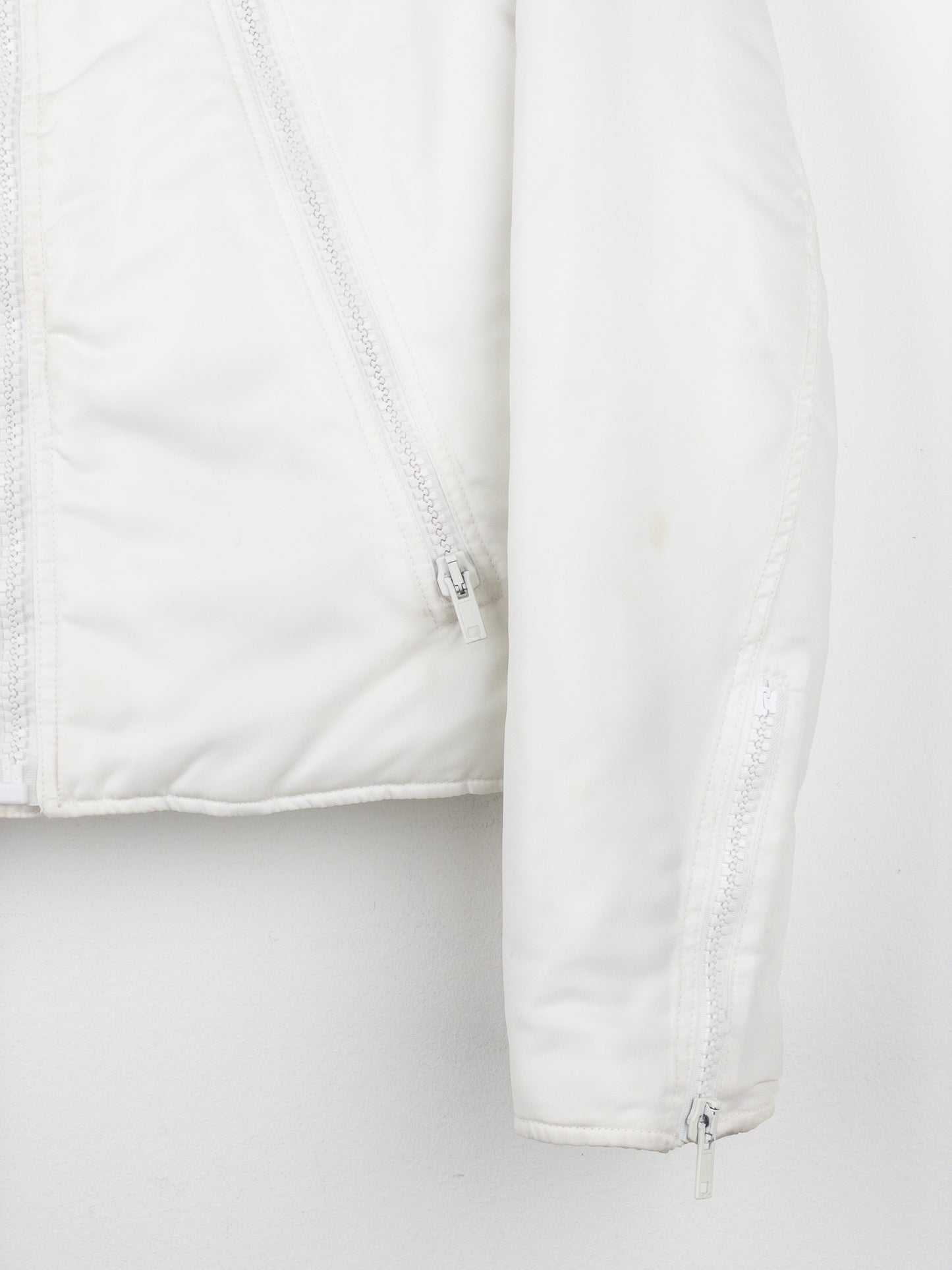 Maison Margiela MM6 AW19 5-Zip Puffer Biker Jacket