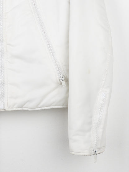 Maison Margiela MM6 AW19 5-Zip Puffer Biker Jacket