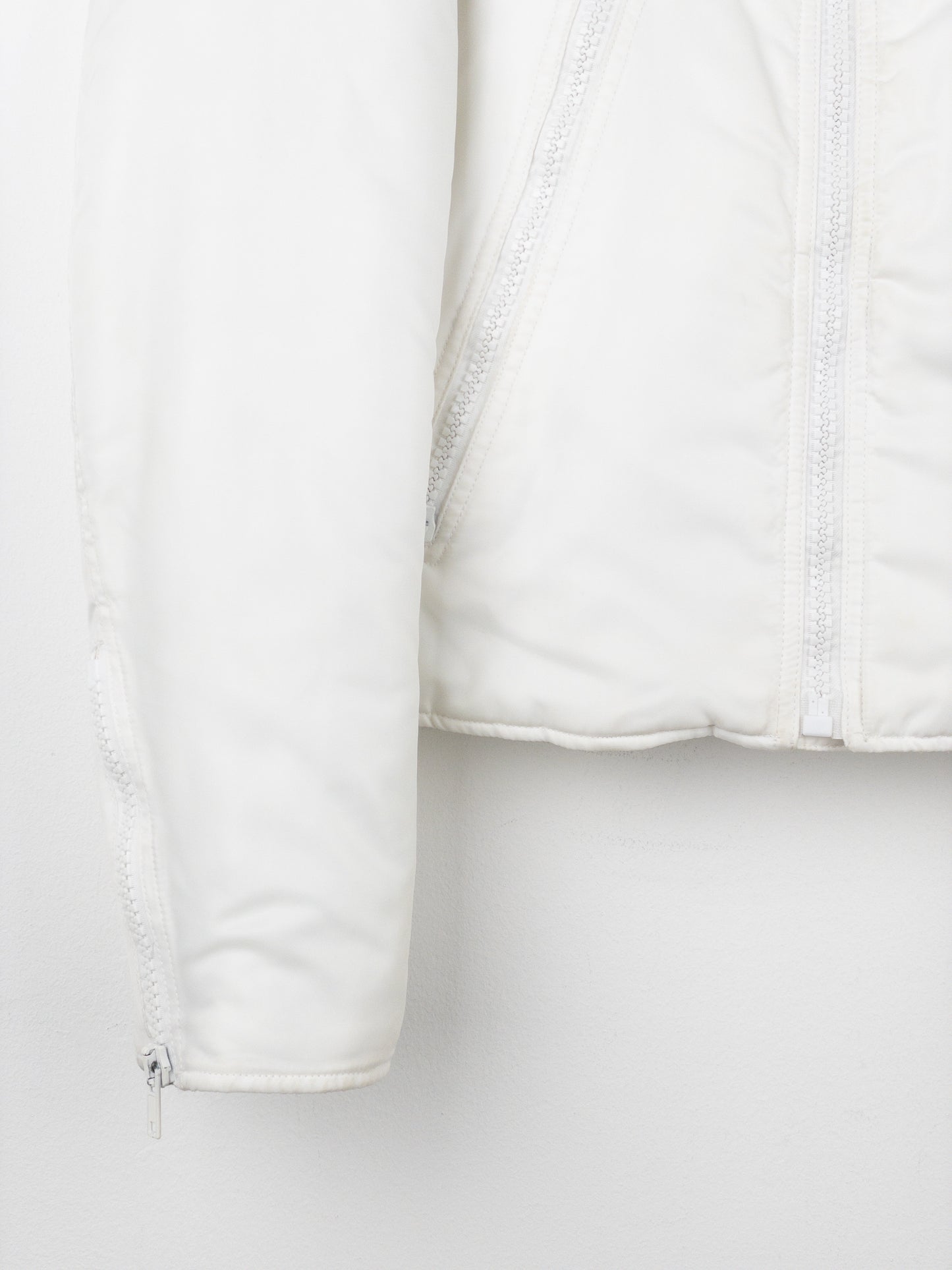 Maison Margiela MM6 AW19 5-Zip Puffer Biker Jacket