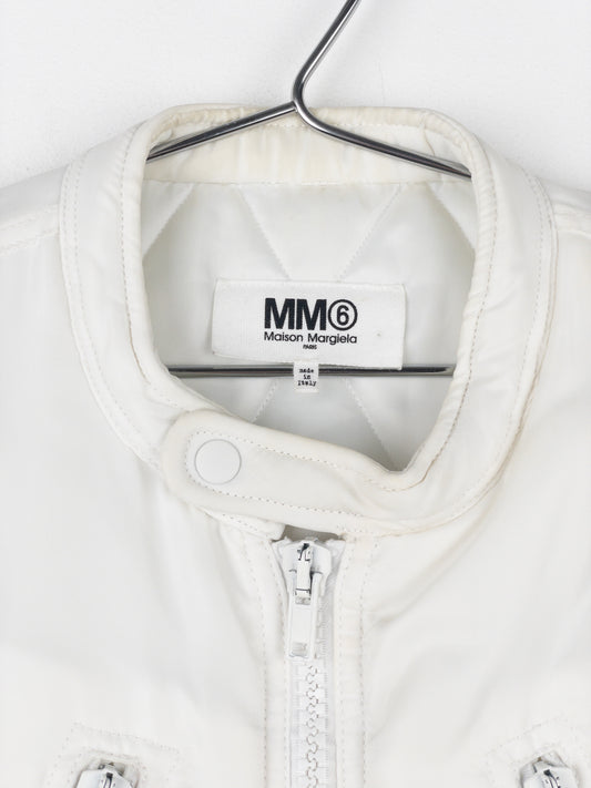 Maison Margiela MM6 AW19 5-Zip Puffer Biker Jacket – photo 9