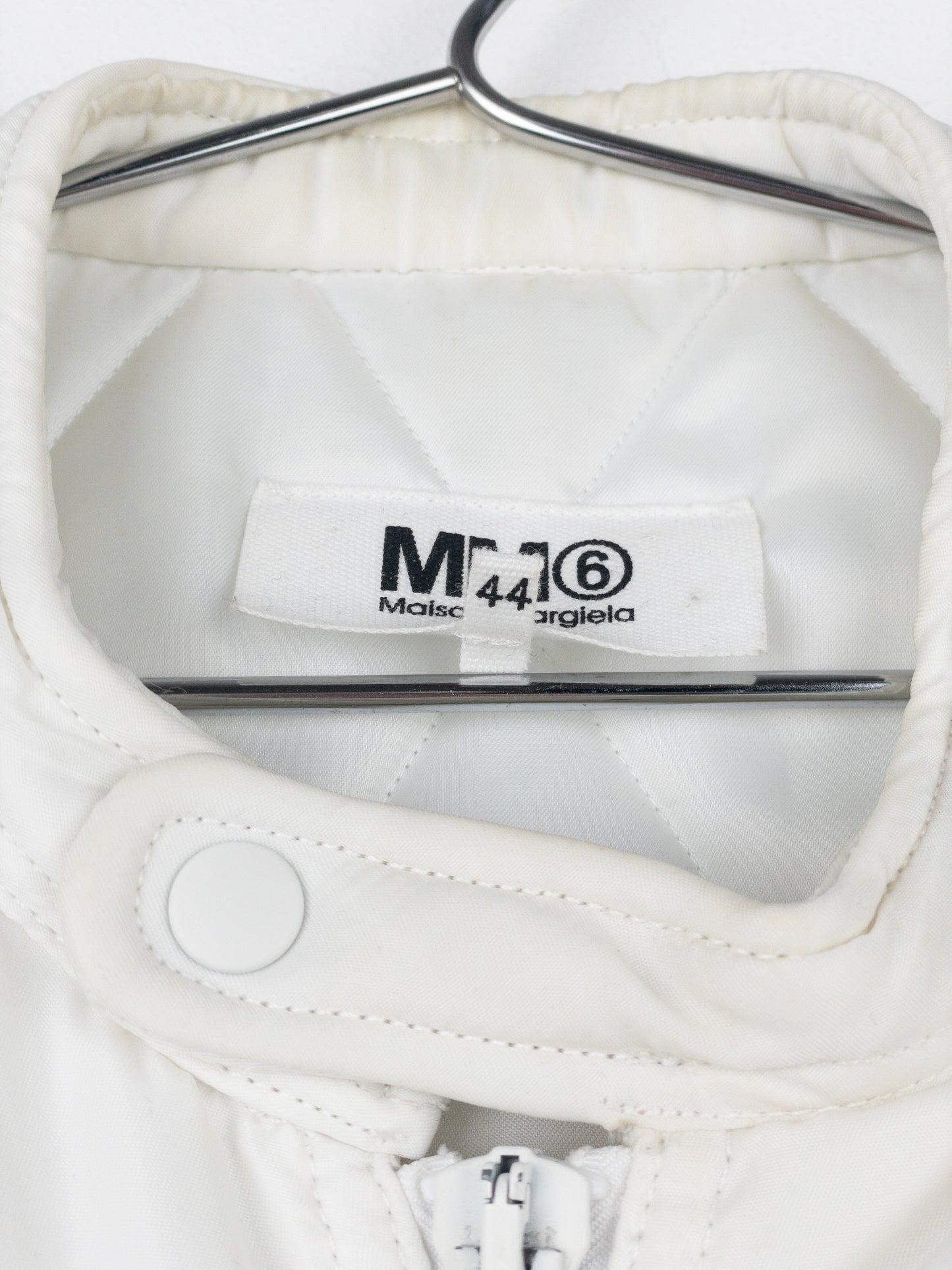 Maison Margiela MM6 AW19 5-Zip Puffer Biker Jacket