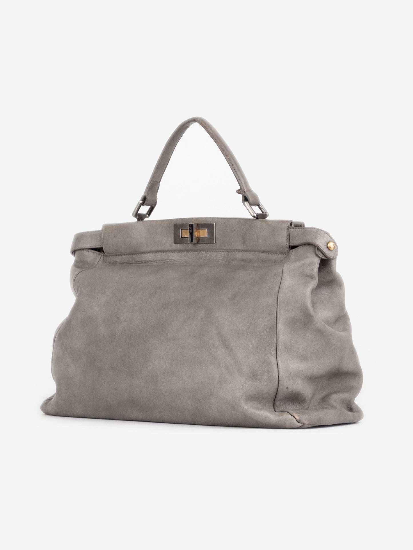 Fendi 2000s Peekaboo Zucca Monogram Handbag