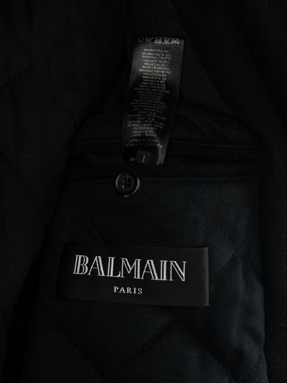 Balmain by Olivier Rousteing AW13 Fur-Hood Biker Bondage Parka Jacket