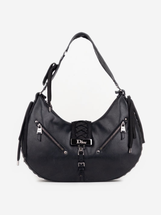 Dior by Galliano AW02 ‘Admit It’ Corset Lace Up Shoulder Bag