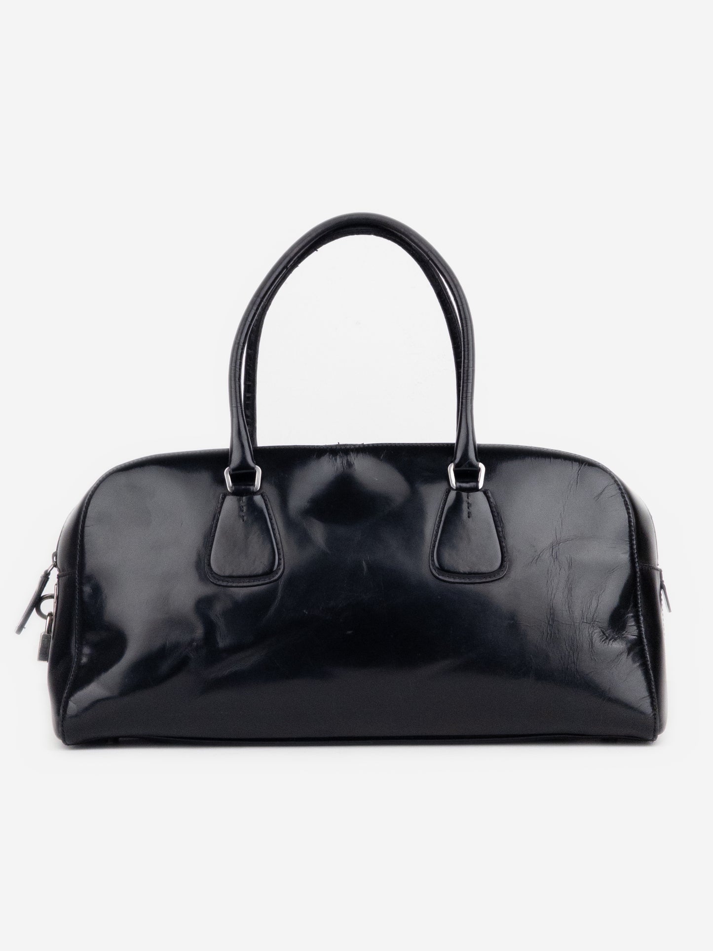 Prada 2000s Bauletto Bowling Shoulder Bag
