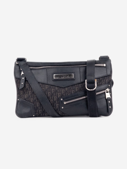 Dior by Galliano SS02 ‘Street Chic’ Diorissimo Monogram Trotter Crossbody Bag