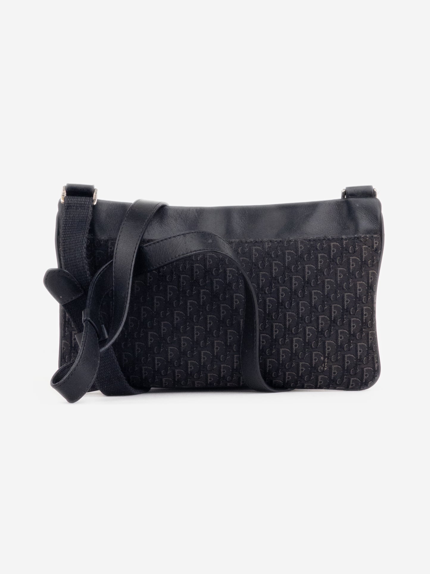 Dior by Galliano SS02 ‘Street Chic’ Diorissimo Monogram Trotter Crossbody Bag