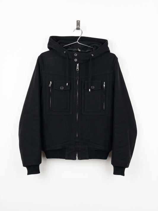 Dior Homme by Kris van Assche 08 Hooded Military Bomber Jacket